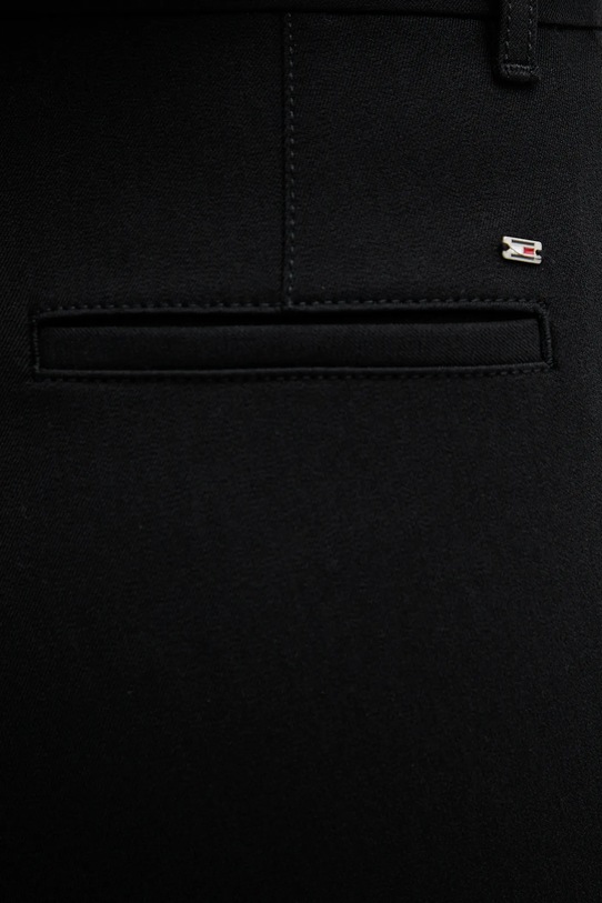 Παντελόνι Tommy Hilfiger μαύρο WW0WW47797