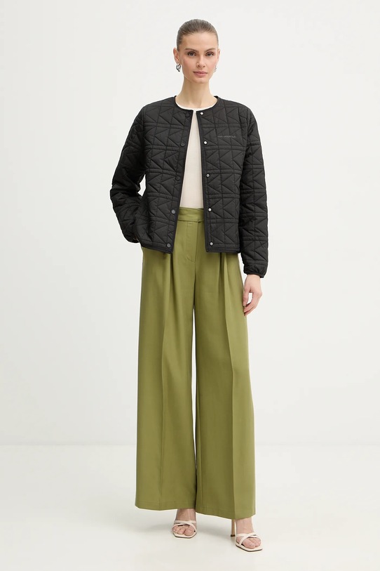 Karl Lagerfeld spodnie B1W10012 zielony SS26