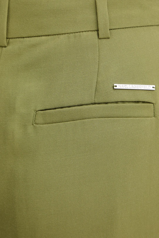 Karl Lagerfeld spodnie zielony B1W10012