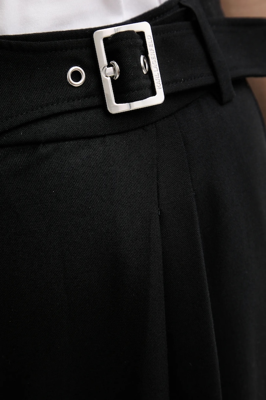 Karl Lagerfeld spodnie czarny B1W10012