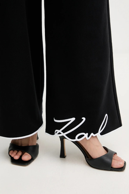 Odzież Karl Lagerfeld spodnie dresowe B1W10021 czarny