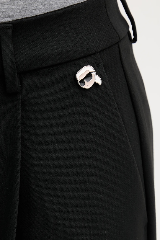 Karl Lagerfeld spodnie IKON B1W10007 czarny