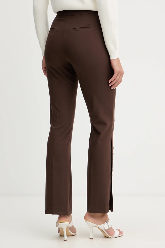 Odzież Karl Lagerfeld spodnie B1W10006 brązowy