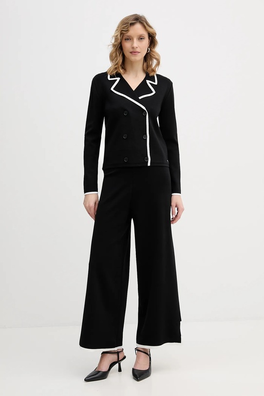 Karl Lagerfeld pantaloni B1W10010 negru SS26