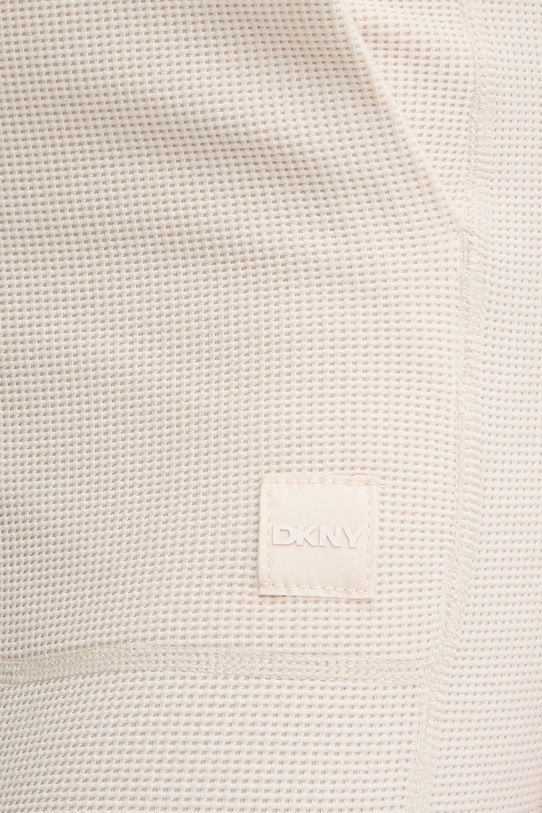 Dkny spodnie dresowe beżowy DP5P3708