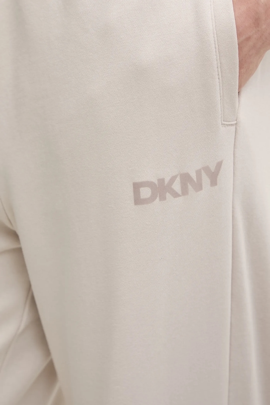 Παντελόνι φόρμας Dkny μπεζ DP6P3795