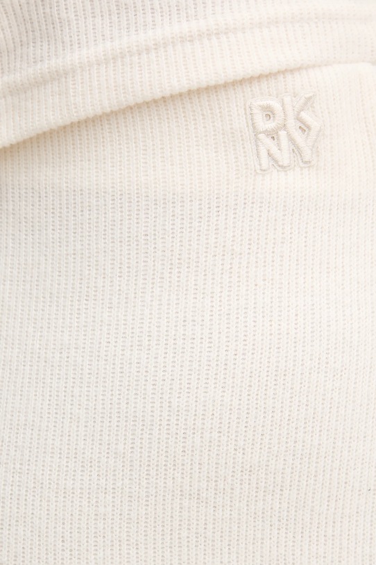 Dkny spodnie beżowy DJ6P3116