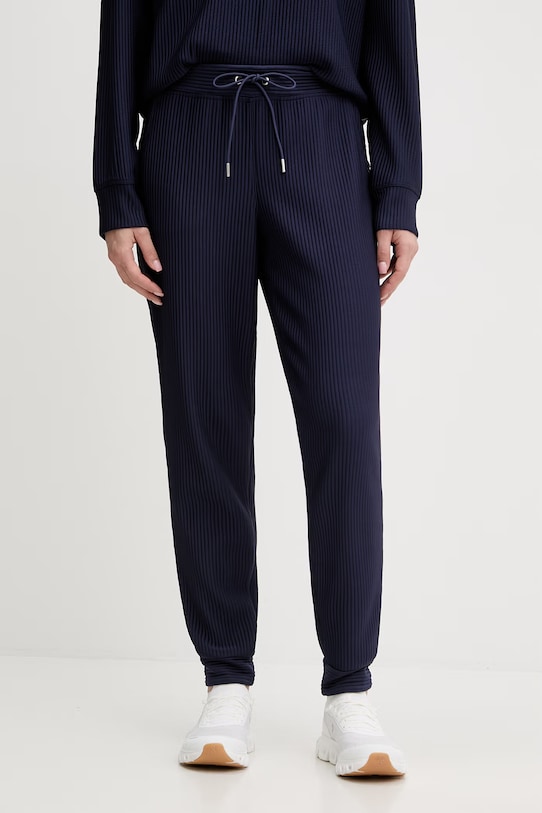 Dkny spodnie dresowe z elastanem granatowy DP6P3498