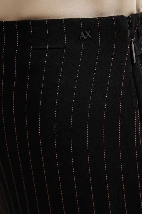 Armani Exchange hlače za žene crna XW001793.AF19011