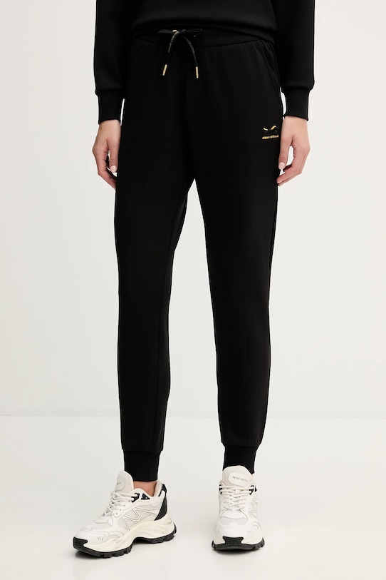 Tepláky Armani Exchange nášivka čierna XW001855.AF13397