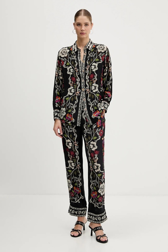 Farm Rio spodnie 350100 czarny SS26