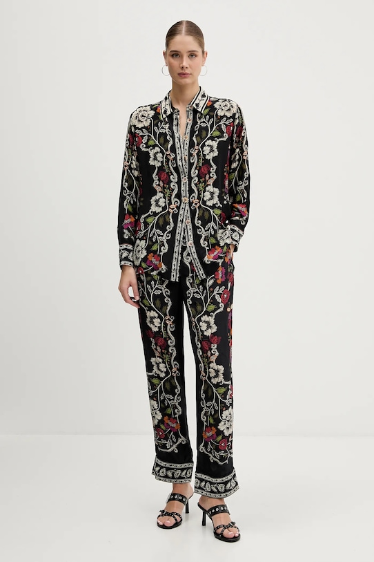 Farm Rio spodnie 350100 czarny SS26