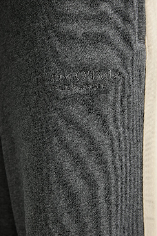 Marc O'Polo spodnie dresowe bawełniane szary 600407319005