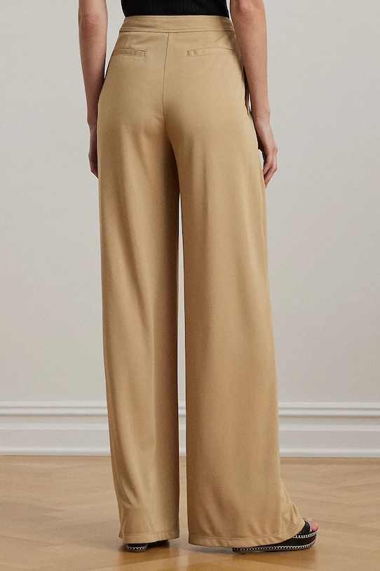 Lauren Ralph Lauren spodnie 200980217 beżowy SS26