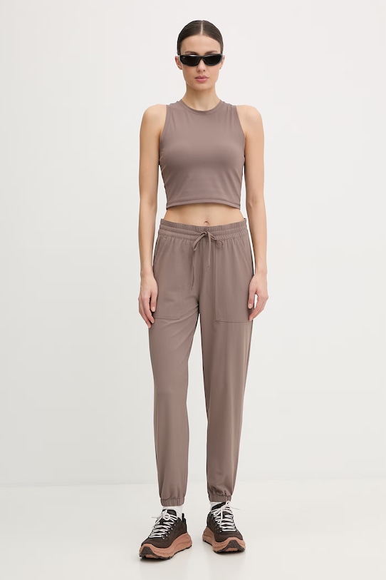 Columbia spodnie sportowe Pinetown Canyon 2155911 brązowy SS26