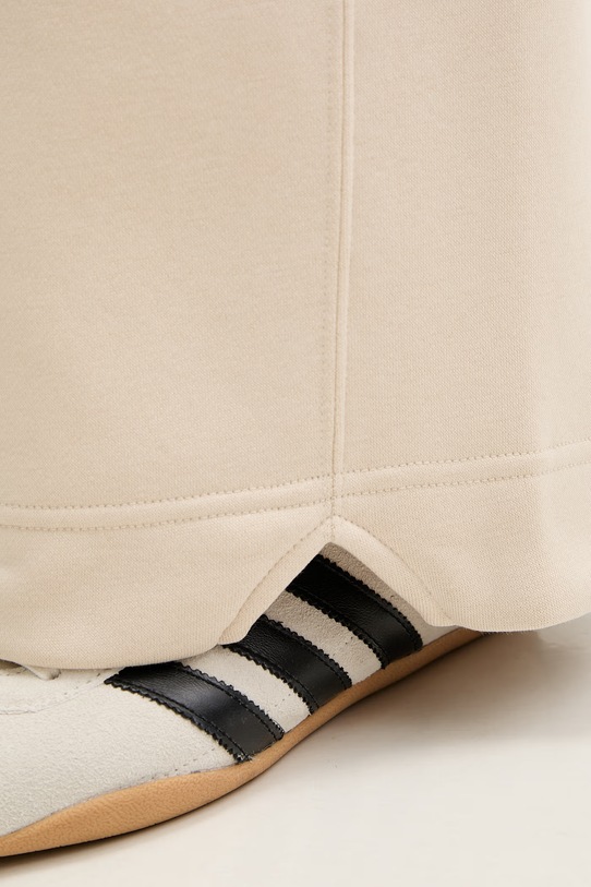 adidas spodnie dresowe beżowy JY7796