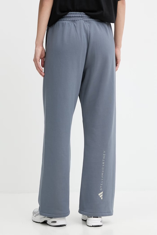 Odzież adidas by Stella McCartney spodnie dresowe bawełniane JZ0666 szary
