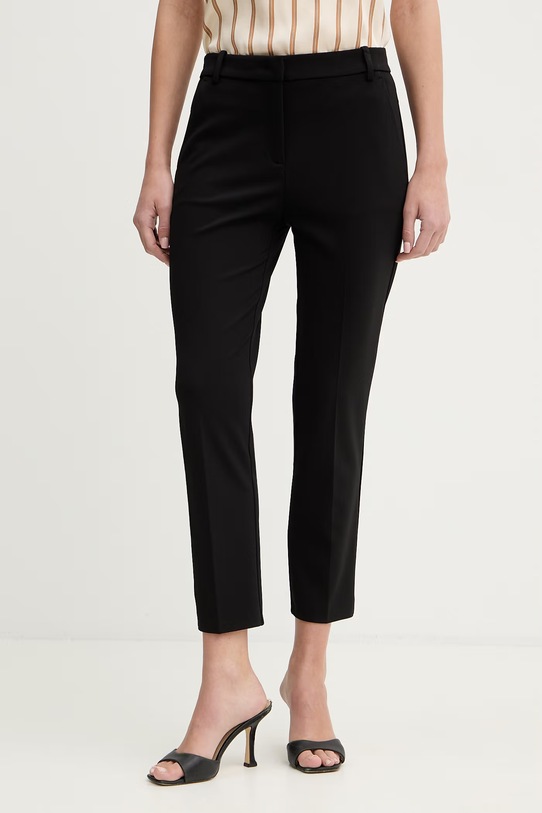 Pinko spodnie z elastanem czarny 100155.A36R
