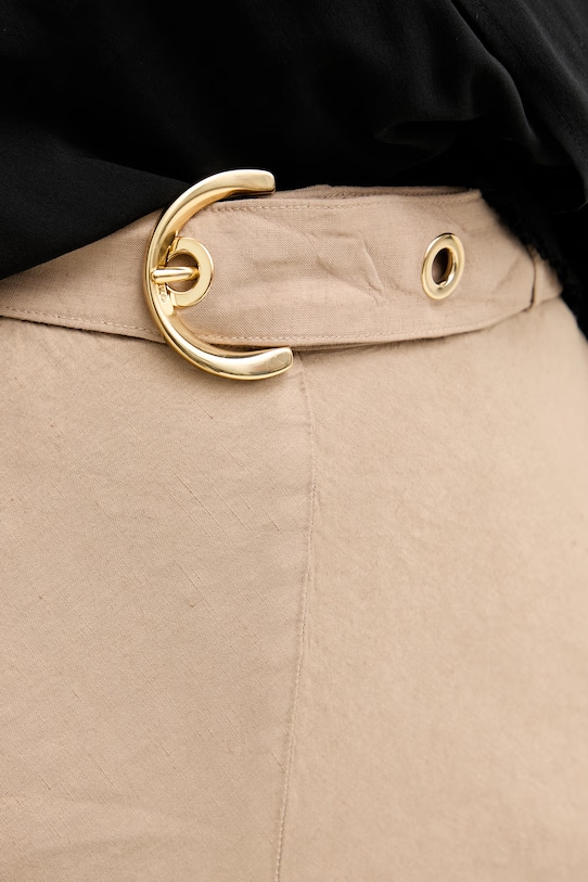 Pinko dámska s ľanom béžová 106548.A34G