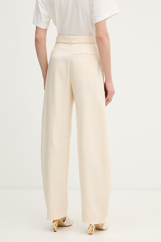 Odzież Pinko spodnie damskie 106492.A2W6 beżowy