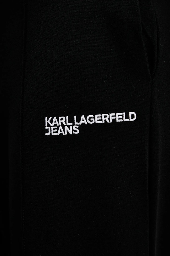 Karl Lagerfeld Jeans spodnie dresowe czarny B1W10092