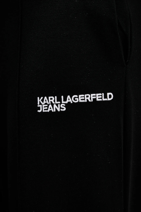 Karl Lagerfeld Jeans spodnie dresowe czarny B1W10092