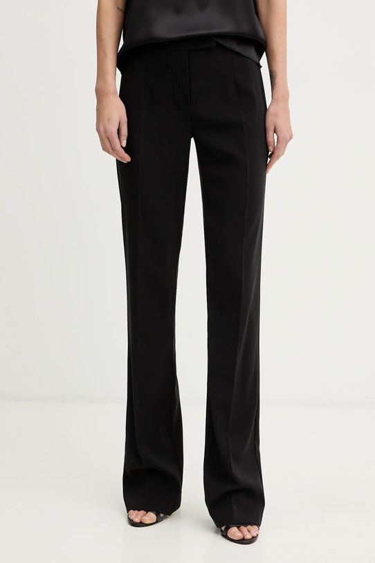 Patrizia Pepe spodnie tkanina czarny 8P0781.A6F5