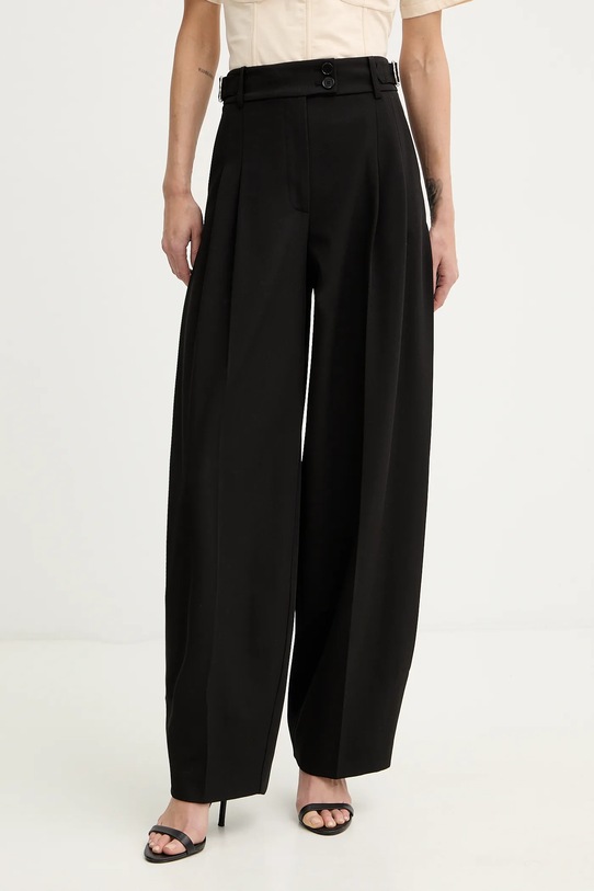 Patrizia Pepe spodnie czarny 8P0793.A498
