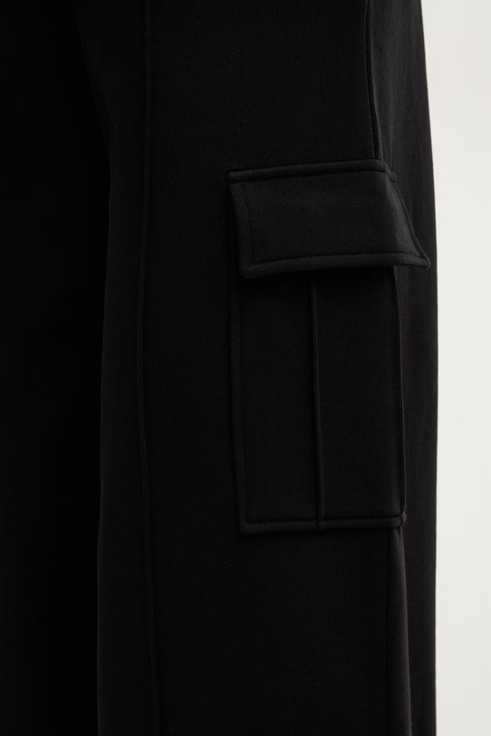 Patrizia Pepe spodnie dresowe bawełniane czarny 8P0814.J399