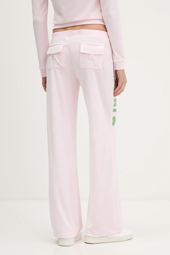 Odzież Juicy Couture spodnie dresowe Angel JCNBJ126454 różowy