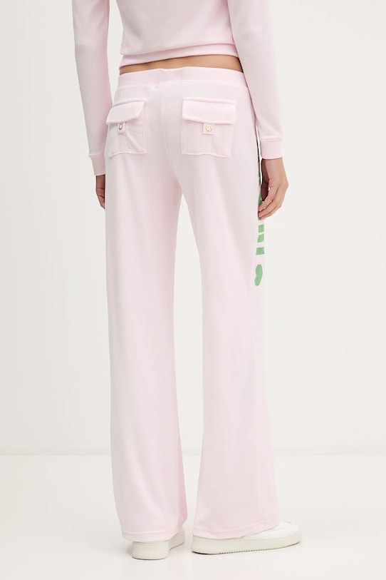Odzież Juicy Couture spodnie dresowe Angel JCNBJ126454 różowy