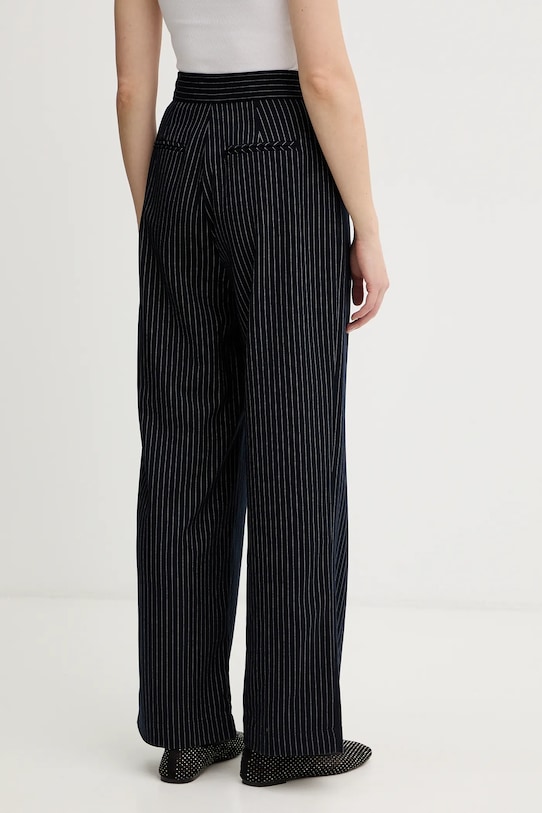 Odzież Never Fully Dressed spodnie Arden NFDTR581 granatowy