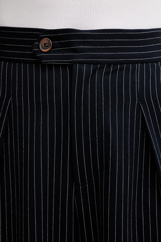 Never Fully Dressed spodnie Arden granatowy NFDTR581