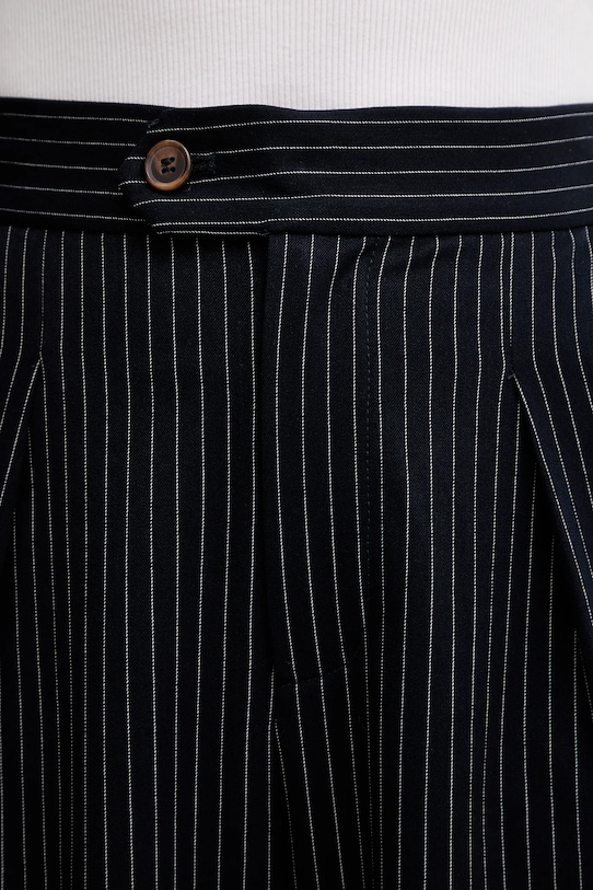 Never Fully Dressed spodnie Arden granatowy NFDTR581