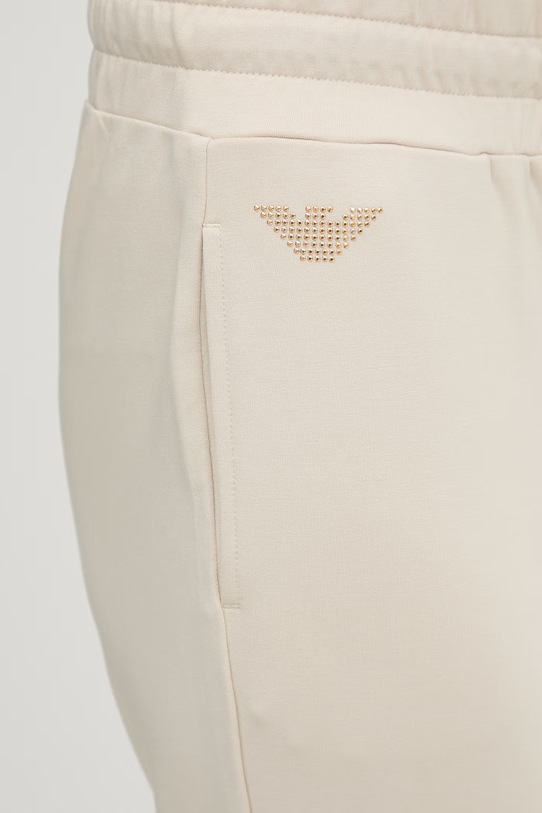 EA7 Emporio Armani spodnie dresowe beżowy TJ9RZ.8NTP66