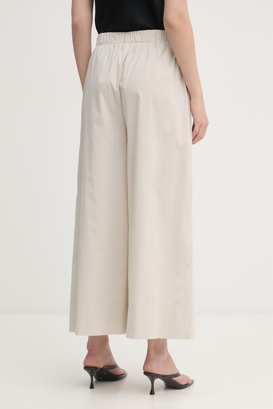 Odzież Joseph Ribkoff spodnie damskie z bawełną 262083 beżowy