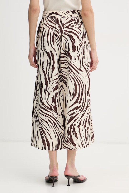 Oblečení Joseph Ribkoff kalhoty dámské se lnem 262946 béžová