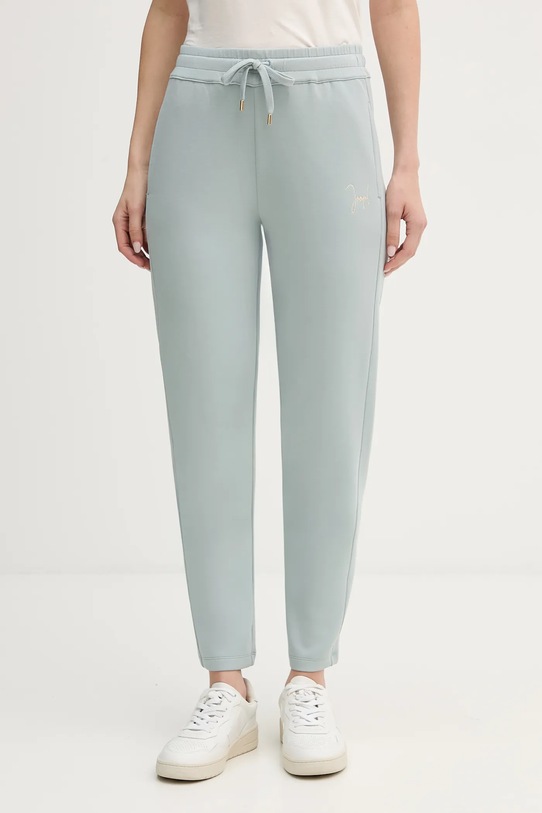 Joop! spodnie dresowe dzianina turkusowy 30100423