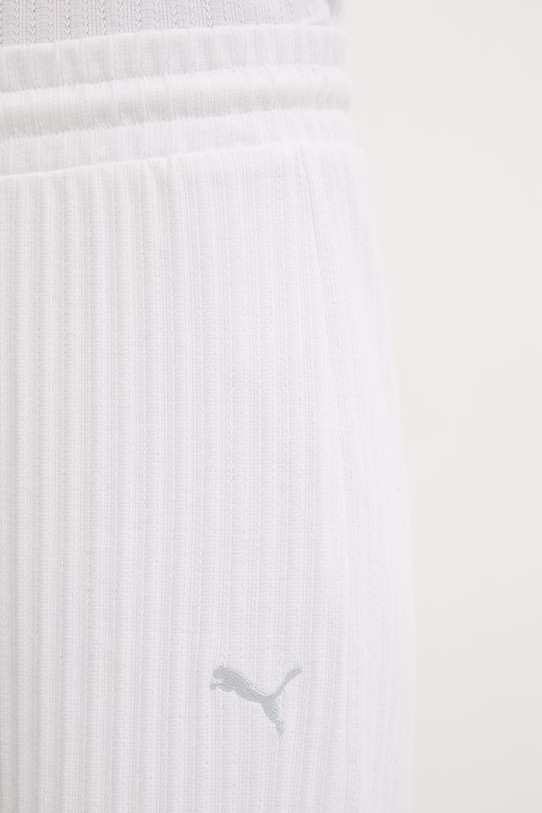 Puma spodnie dresowe damskie Comfort biały 693284