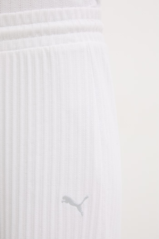 Puma spodnie dresowe damskie Comfort biały 693284