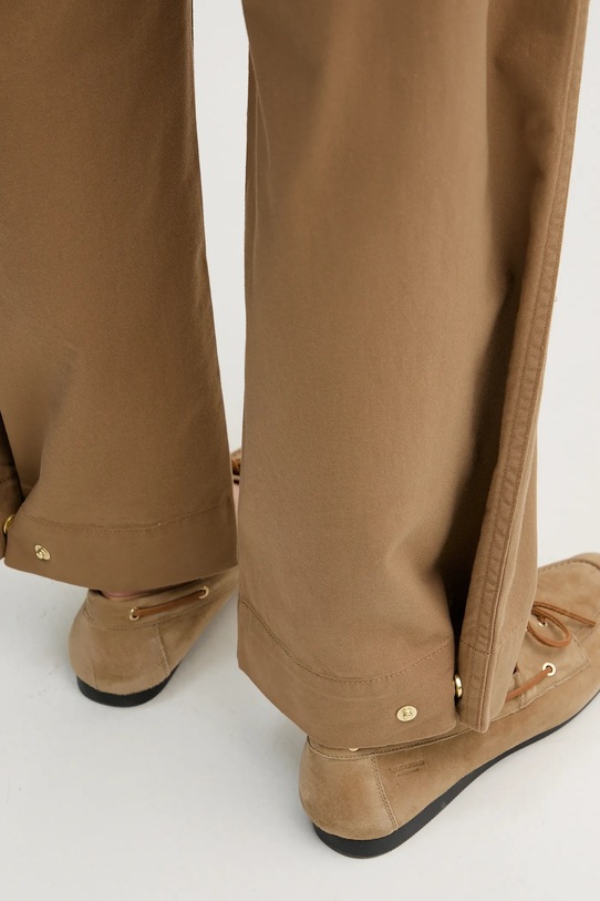 Barbour spodnie Alara LTR0411 brązowy