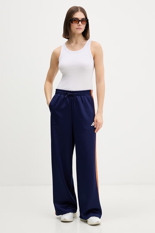 adidas spodnie dresowe Stadium KB4275 granatowy SS26