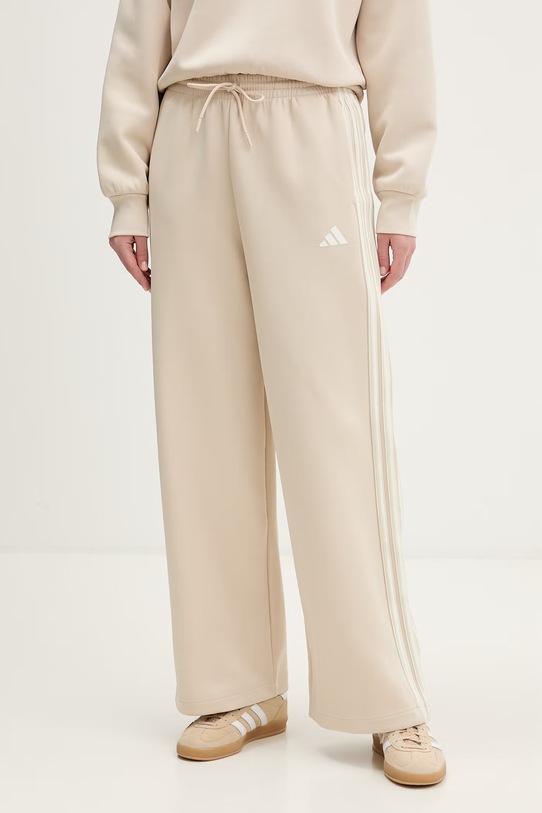 adidas spodnie dresowe Stadium dzianina beżowy KB4950