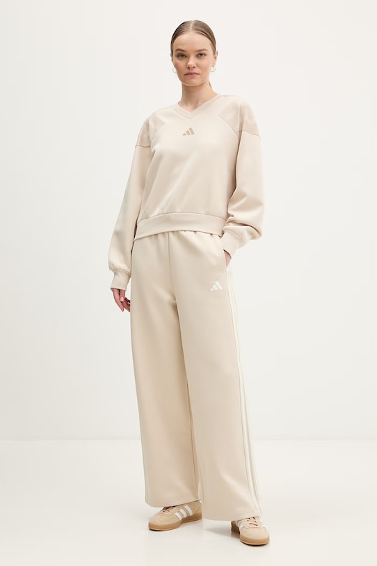 Спортен панталон adidas Stadium KB4950 бежов SS26