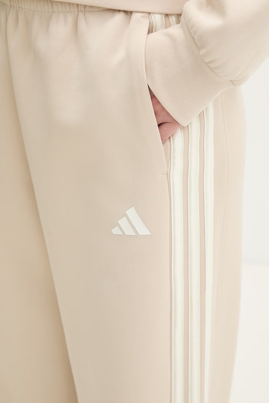 adidas spodnie dresowe Stadium beżowy KB4950