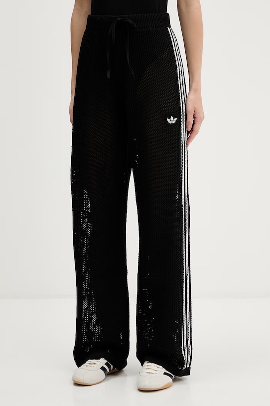 adidas Originals спортен панталон дамски Crochet черен KC6494