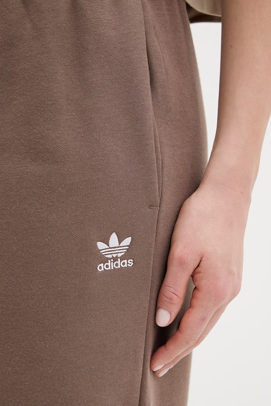 adidas Originals spodnie dresowe brązowy KC9136