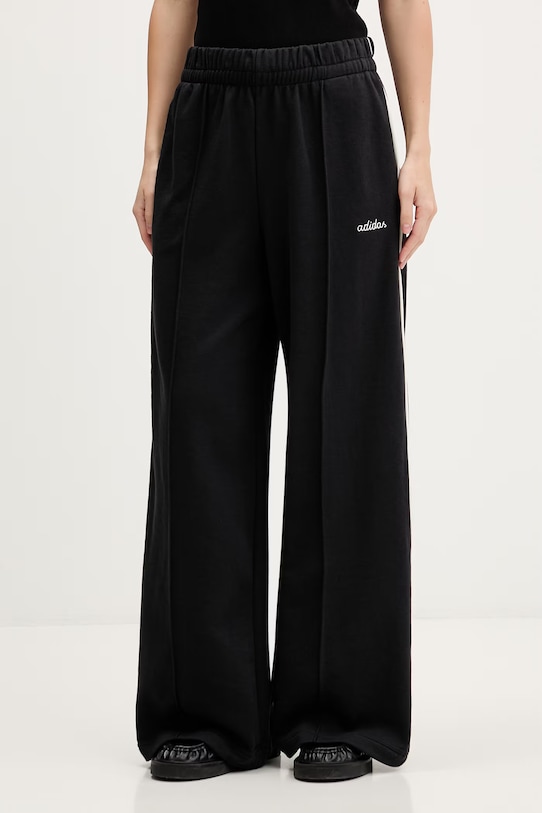 adidas spodnie dresowe dzianina czarny KC3933