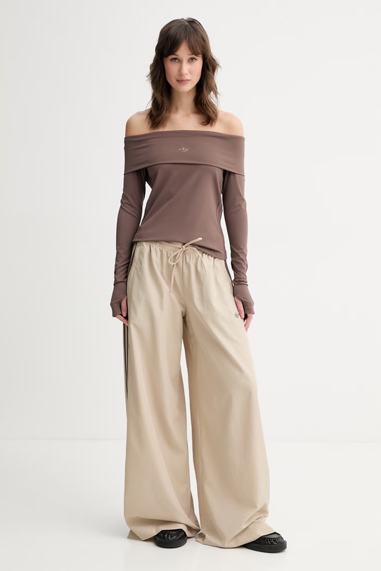 adidas Originals spodnie dresowe damskie KD6300 zielony SS26