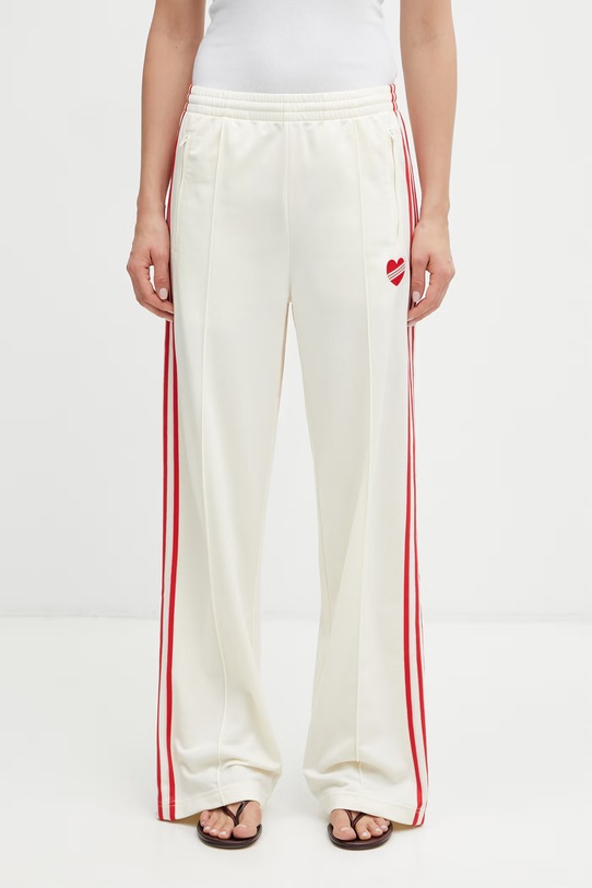 adidas Originals spodnie dresowe damskie KQ8056 beżowy SS26